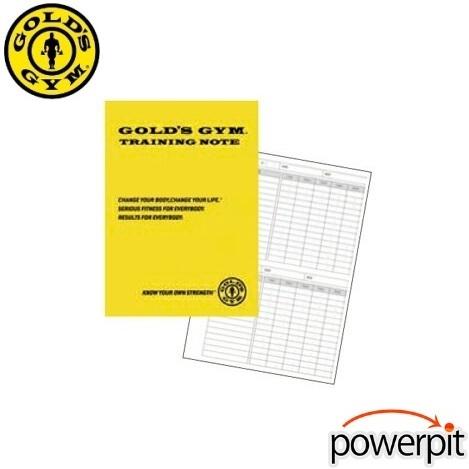 ゴールドジム（GOLD'S GYM） G9500 トレーニングノート GoldGym