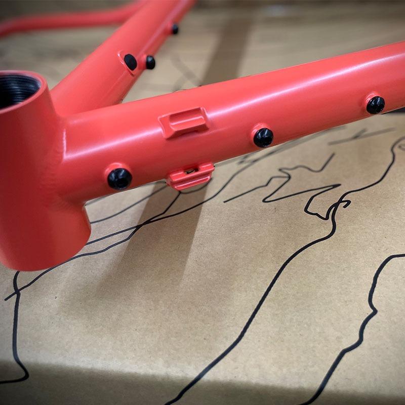 ランドナーフレーム DAVOS D-604 ネオランドナー Ver.2 フレームセット フォーク付属