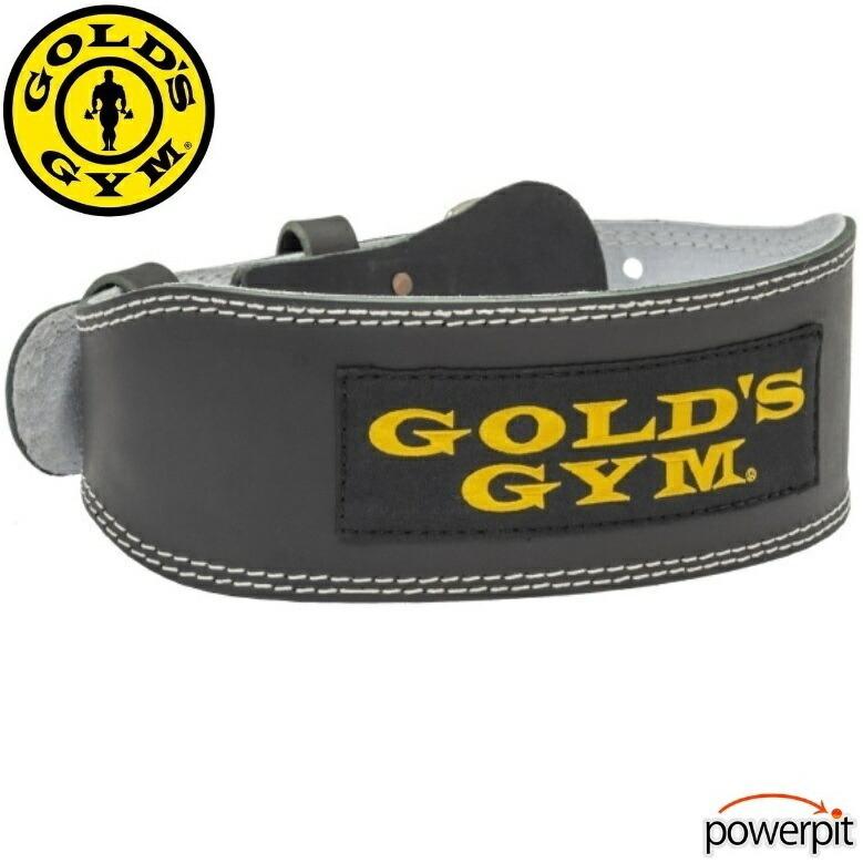 ゴールドジム（GOLD'S GYM） G3368 トレーニングレザーベルトブラック