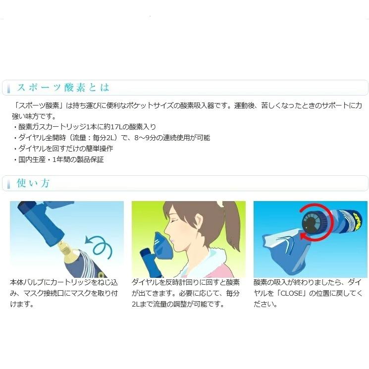 NTG スポーツ酸素DX トライアルセット 携帯用酸素供給器 携帯酸素 濃縮