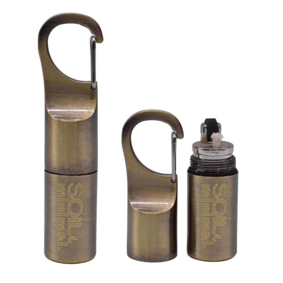 SOIL minimal. ソイルミニマル HOPE Lighter ホープライター 火花 火おこし キャンプ ブッシュクラフト 焚火 緊急時 ライター  自転車 | 