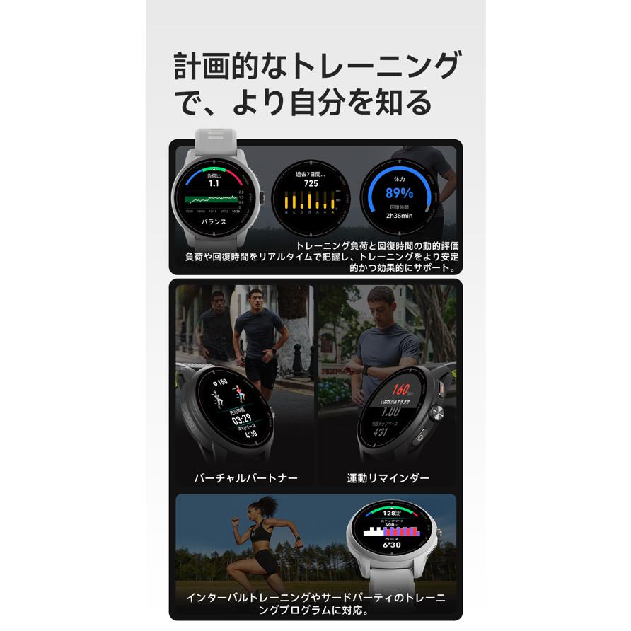 iGPSPORT アイジーピースポーツ VeRun スポーツウォッチ ランニング サイクリング 自転車の画像