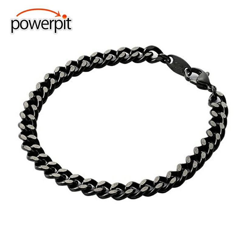 Phiten（ファイテン） 炭化チタンチェーンブレス ブレスレット 純 