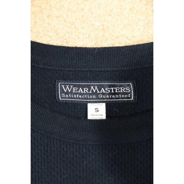 Attractions WEARMASTERS アトラクションズ Crew Neck Thermal Shirt S BLK Lot.643｜u-v-c-s-overlock｜03