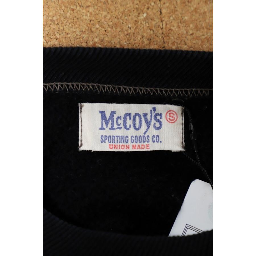 THE REAL McCOY'S リアルマッコイズ BUCO SWEAT FLYING WHEEL S BLK 11oz 丸胴 2003model｜u-v-c-s-overlock｜03