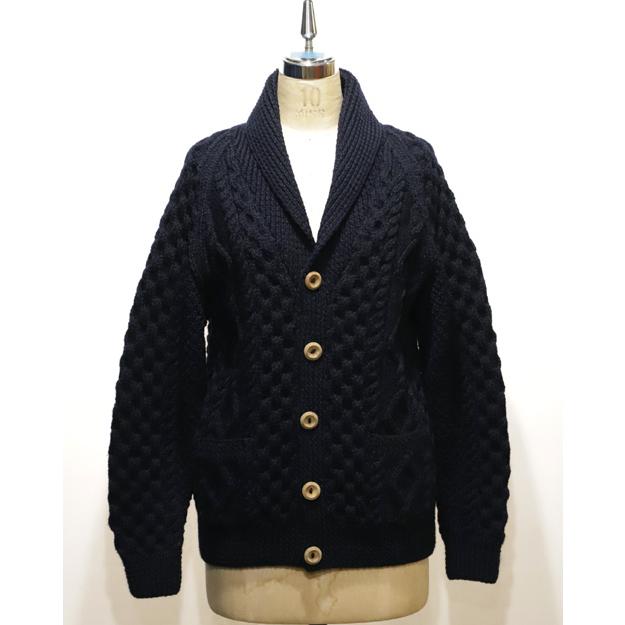 INVERALLAN（インバーアラン） 6A SHAWL COLLER CARDIGAN : U&V