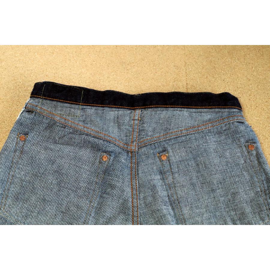 FULLCOUNT フルカウント 0105XX LOOSE STRAIGHT HEAVY 15.5OZ W28 IDG ジンバブエコットン タグ付 Vステッチ 隠しリベット レプリカ 古着｜u-v-c-s-overlock｜08