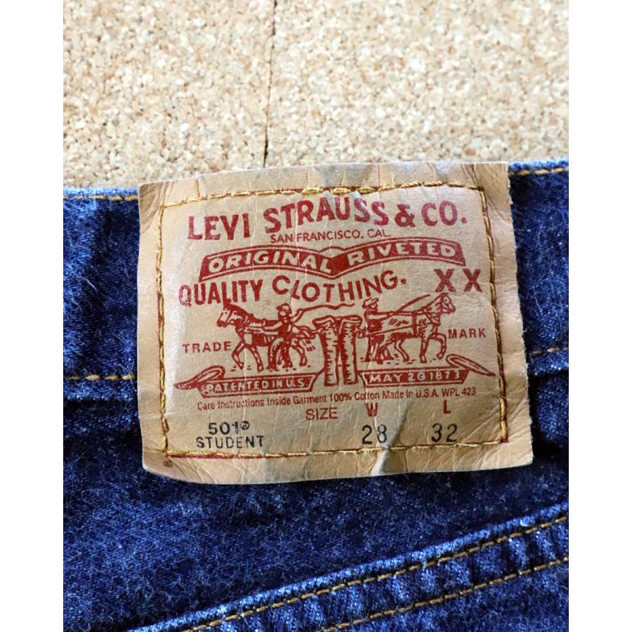 Levi's リーバイス 90's 501STUDENT W28 IDG ボタン裏511 96年11月USA Levi's リーバイス 90's 501STUDENT W28 IDG ボタン裏511 96年11月USA