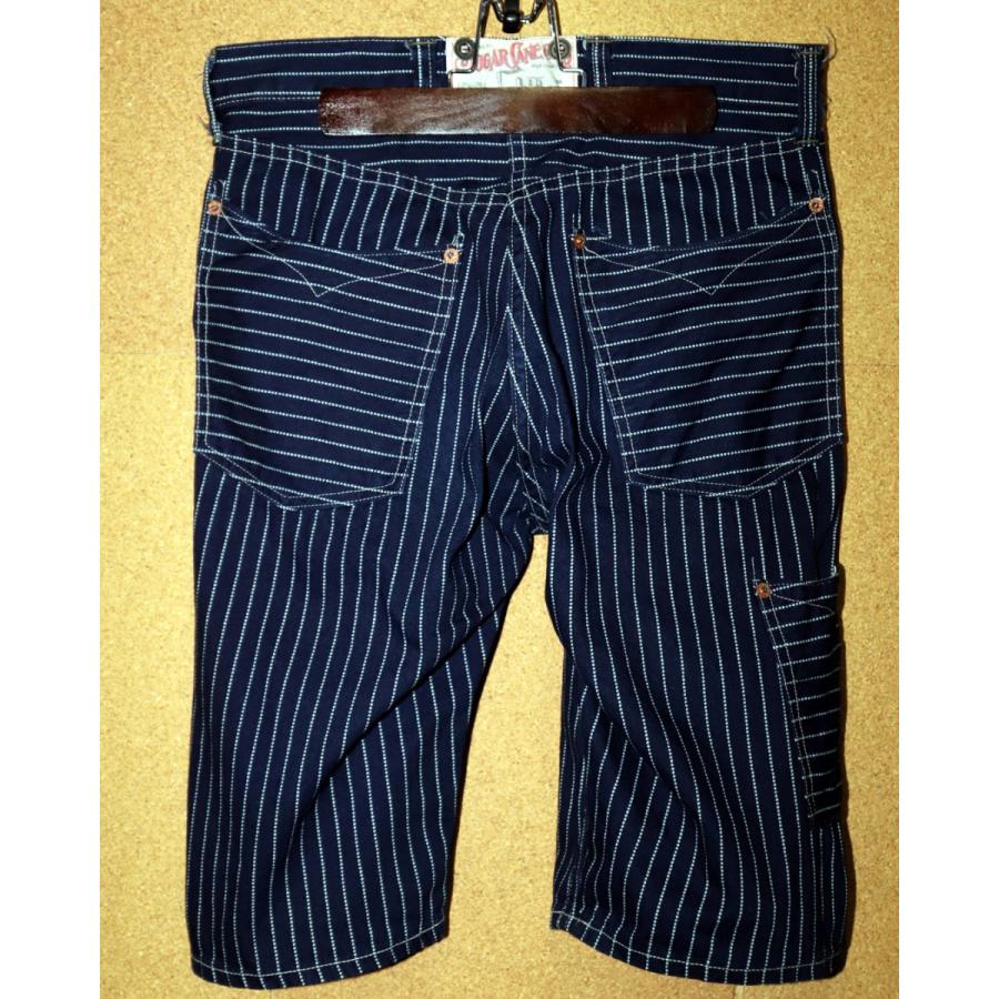 SUGAR CANE シュガーケーン ウォバッシュストライプショーツ W30