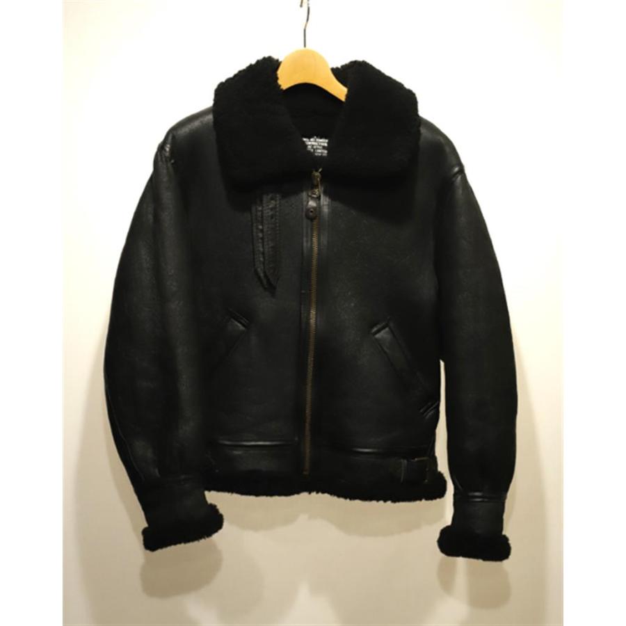 AVIREX（アヴィレックス） B-3フライトジャケット 34 BLK サイド 
