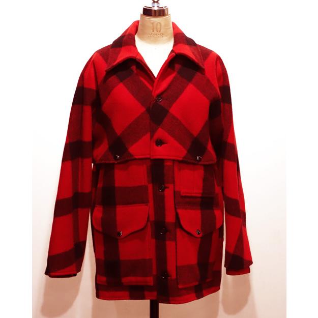 FILSON フィルソン DOUBLE MACKINAW CRUISER JACKET 40 REDxBLK FILSON フィルソン DOUBLE MACKINAW CRUISER JACKET 40 REDxBLK