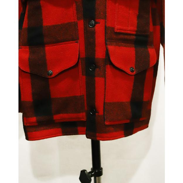 FILSON フィルソン DOUBLE MACKINAW CRUISER JACKET 40 REDxBLK FILSON フィルソン DOUBLE MACKINAW CRUISER JACKET 40 REDxBLK