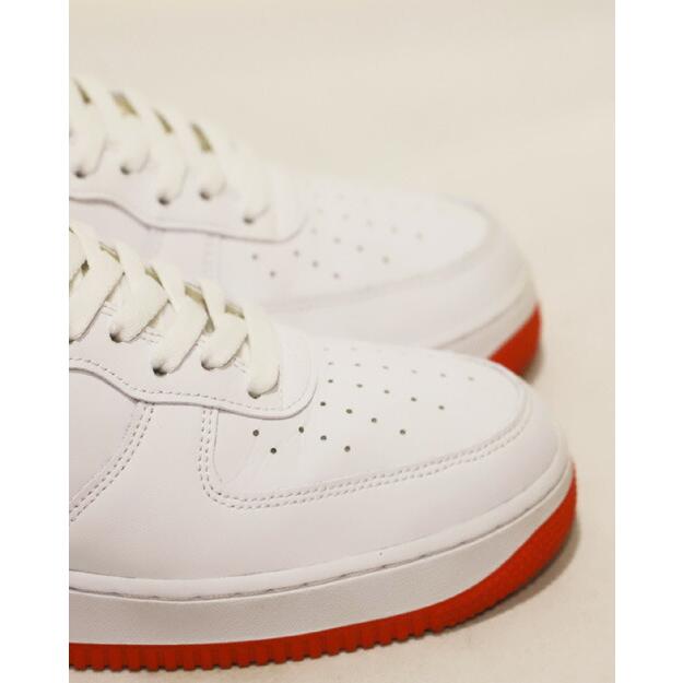 エア フォース 1 NIKE ナイキ AIR FORCE '07 27.5cm WHITE/TEAM ORANGE