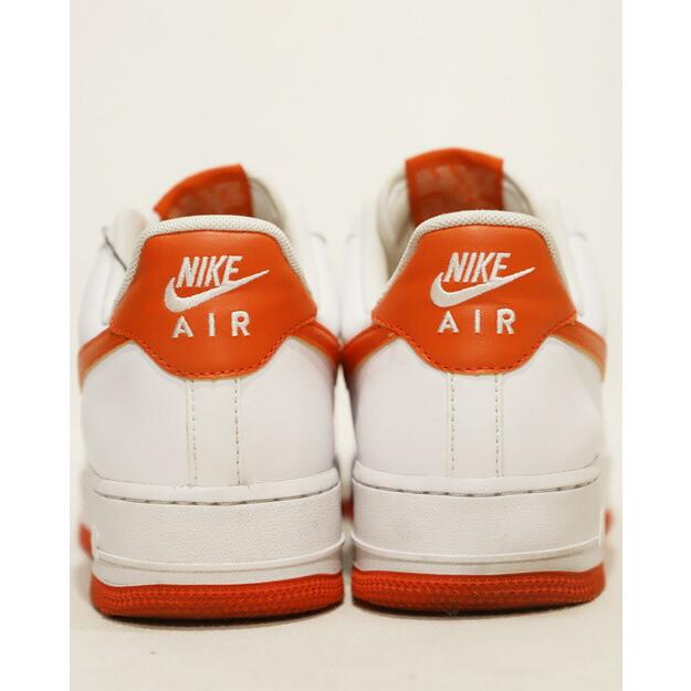 エアーフォース1 27.5 白✖️オレンジ エア フォース 1 NIKE ナイキ AIR FORCE '07 27.5cm WHITE/TEAM ORANGE