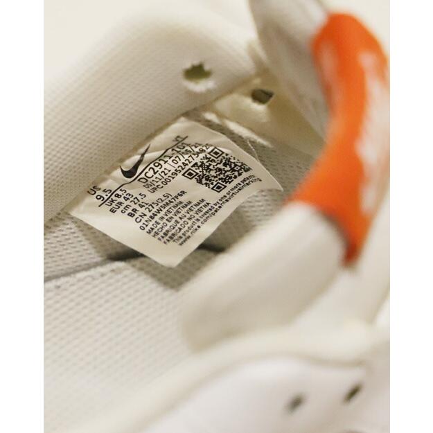 エア フォース 1 NIKE ナイキ AIR FORCE '07 27.5cm WHITE/TEAM ORANGE