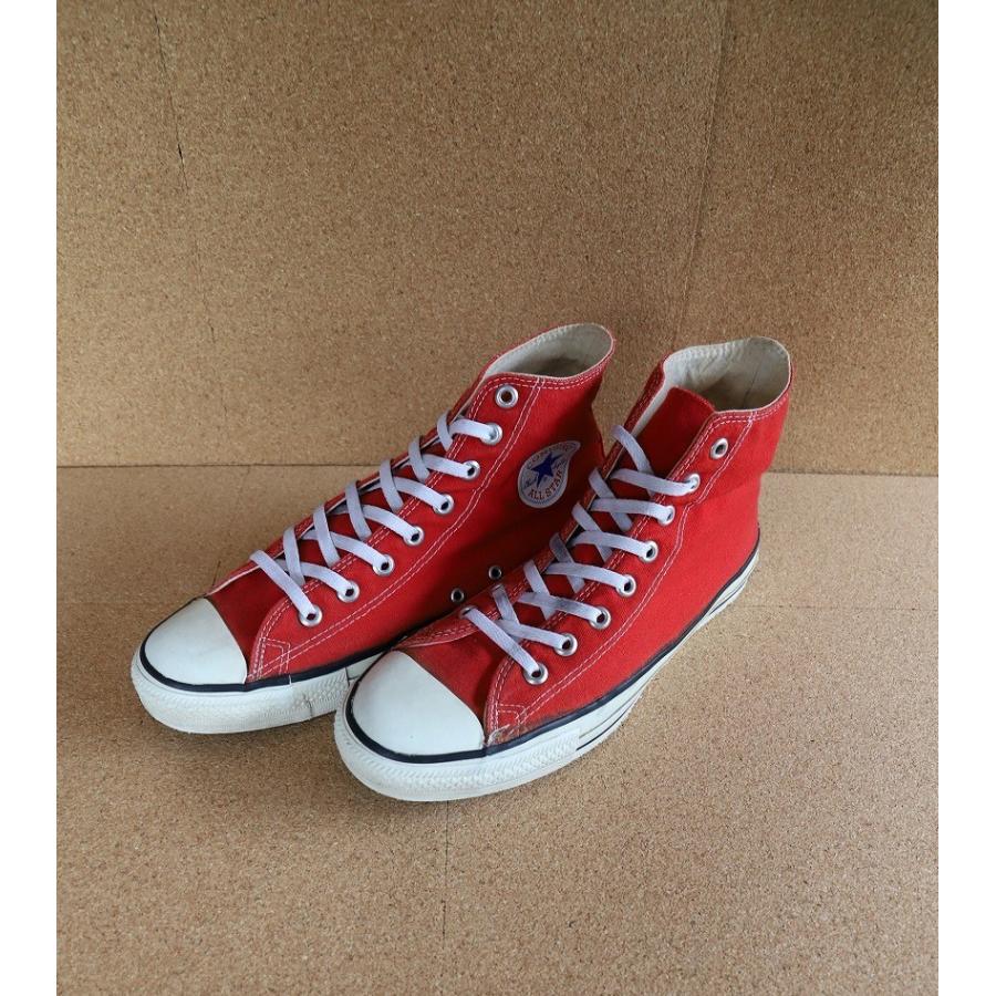 CONVERSE 90s ALL STAR US10 RED USA製 使用感有 ソール減り有 