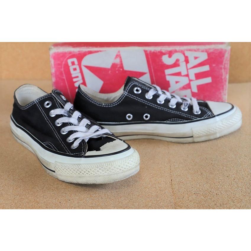 CONVERSE コンバース 90s日本製 ALL STAR LOW OX US6 BLK CANVAS 当て布 ボックスロゴ つま先ラバー割れ有 赤箱 1-9166 : 3000086247800008 : U&V CLOTHING STORE OVERLOCK - 通販 - Yahoo!ショッピング CONVERSE コンバース 90s日本製 ALL STAR LOW OX US6 BLK CANVAS 当て布 ボックスロゴ つま先ラバー割れ有 赤箱 1-9166 : 3000086247800008 : U&V CLOTHING STORE OVERLOCK - 通販 - Yahoo!ショッピング
