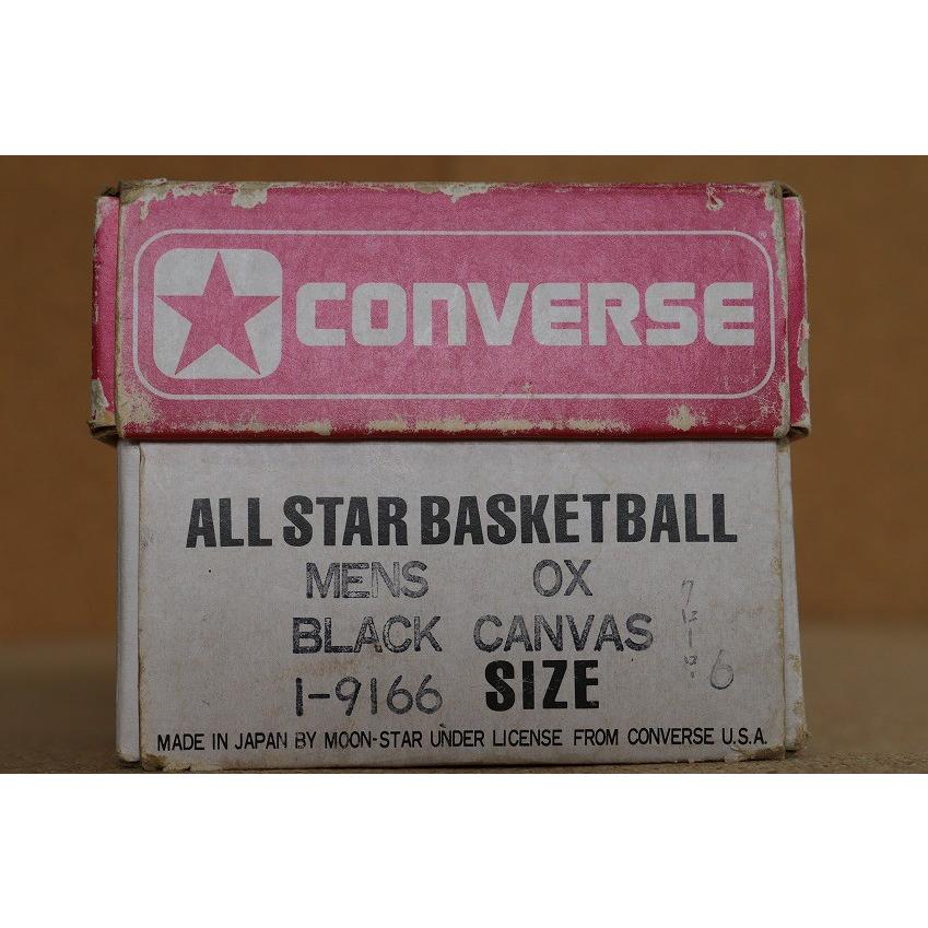 CONVERSE（コンバース） 90s日本製 ALL STAR LOW OX US6 BLK CANVAS