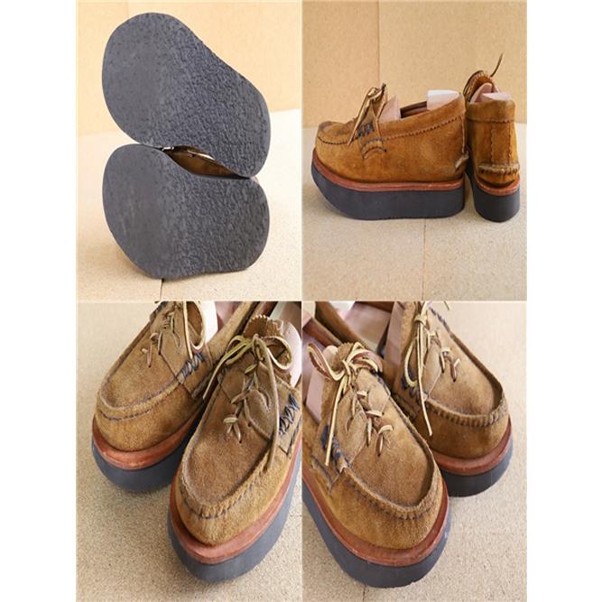 YUKETEN（ユケテン） LOAFER ROCKER SHOES US7.5 GOLDEN BRW 
