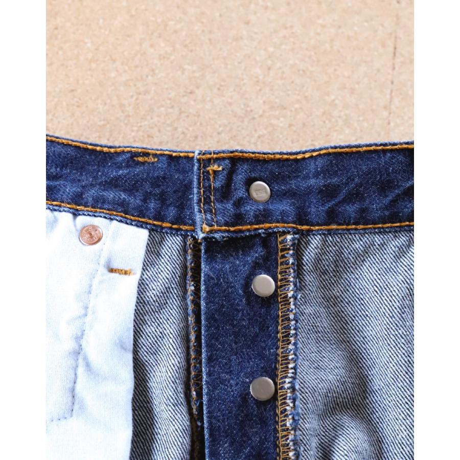 Levi's リーバイス 90s 501 FOR WOMAN W30 IDG 裾上げ有 ボタン裏553 99年5月USA製 6501 レギュラー 古着｜u-v-c-s-overlock｜06