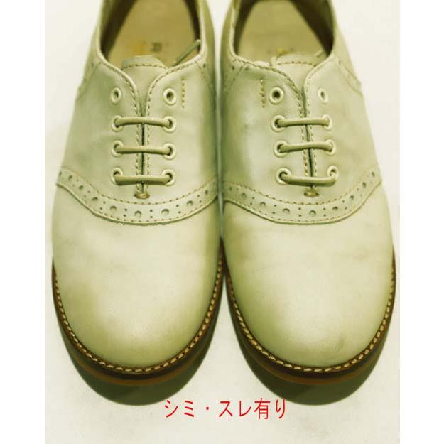 REGAL リーガル サドルシューズ 23cm IVORY 使用感有 W808 