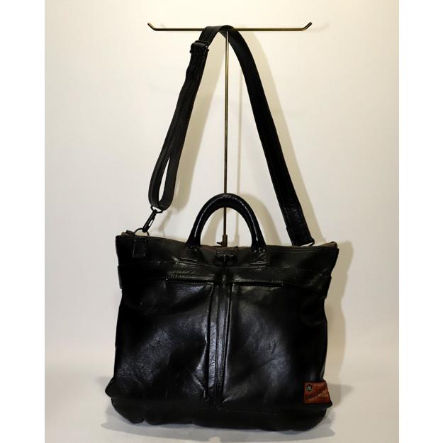 TOYS McCOY トイズマッコイ LEATHER HELMET BAG BLK TMA1523 3000391247800053U&V