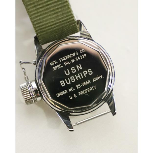 Pherrow's（フェローズ） 25周年限定モデル USN BUSHIP MILITARY WRIST