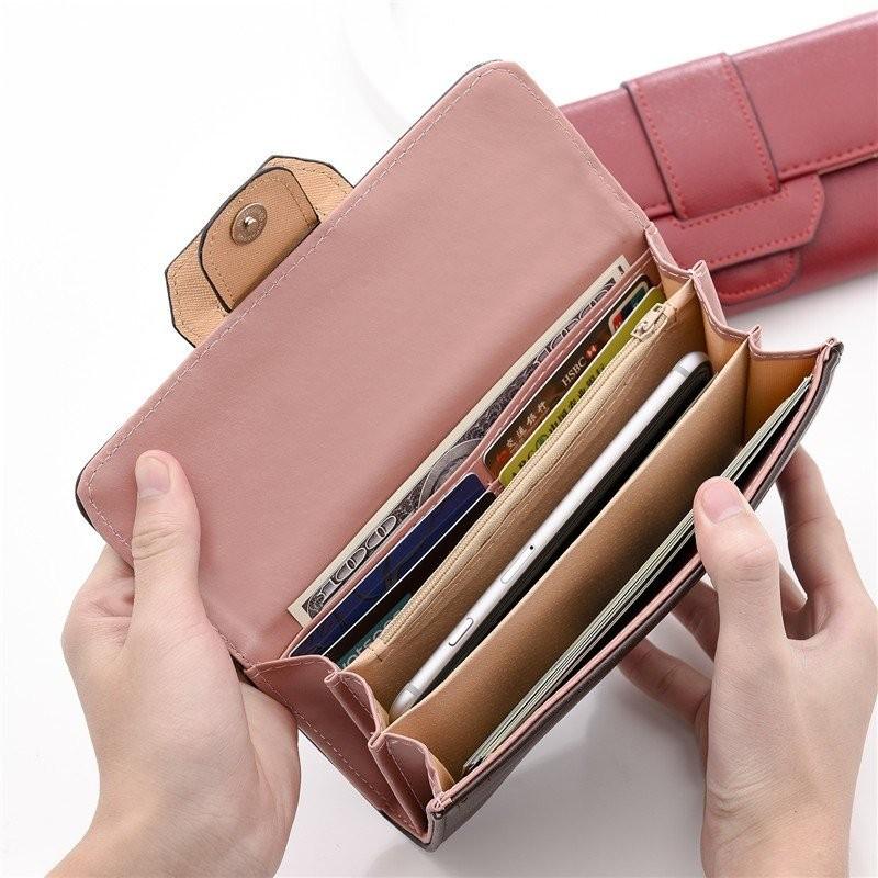 長財布 大容量 小銭入れ シンプル 男女 カード ファスナー 財布 レディース 黒 安い 1a 17 う178 通販 Yahoo ショッピング