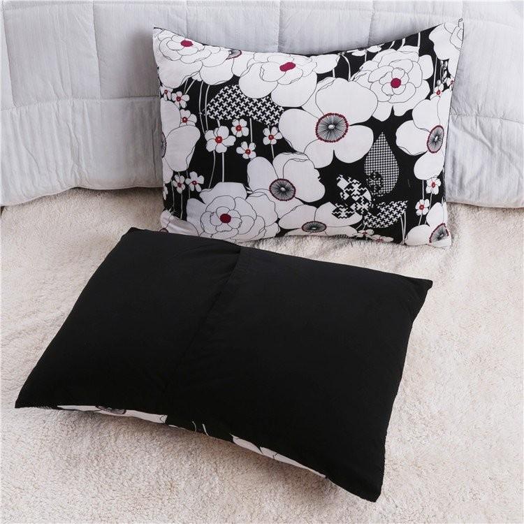 枕カバー ピロケース ピローケース まくらカバー 2枚 安い 薄い 花 50 70 黒 かわいい 6b 1 う178 通販 Yahoo ショッピング