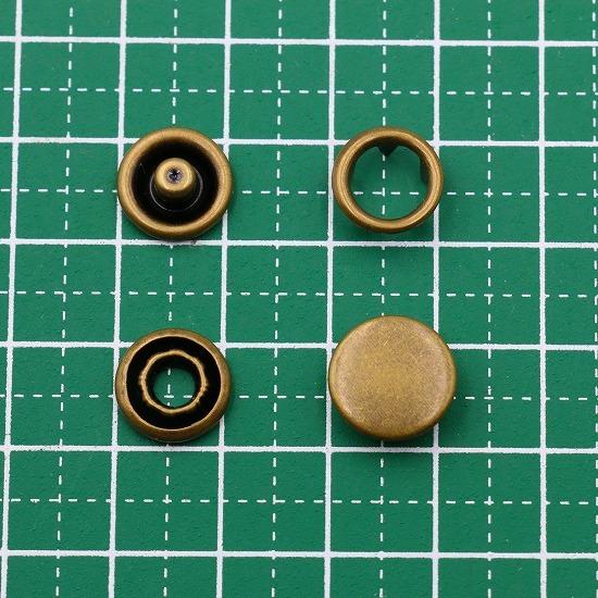 スナップ ボタン 12mm 50組セット 全4色 スナップボタン 手芸 修理