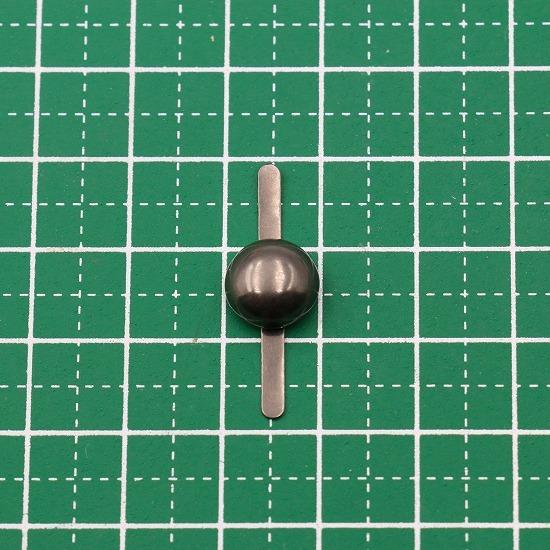 差込式 底鋲 10個 10mm 玉型 全5色 カバン バッグ 底 足 金具 台形