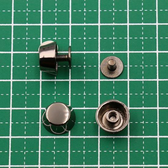 ネジ式 台形型 底鋲 11mm 10個 全5色 カバン バッグ 底 足 金具 台形
