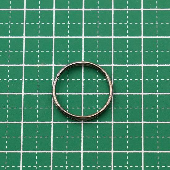 二重丸カン 二重リング 丸カン 外径20mm 30個セット 全5色
