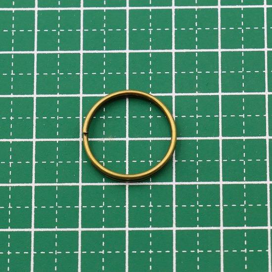 二重丸カン 二重リング 丸カン 外径20mm 30個セット 全5色