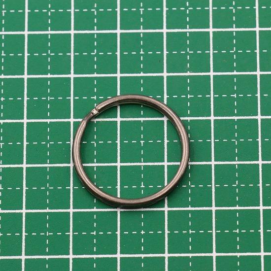 二重丸カン 二重リング 丸カン 外径25mm 20個セット 全5色