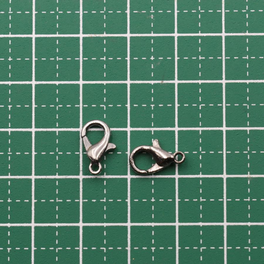 カニカン 100個セット 12mm 全5色ストラップ パーツ 金具 留め具