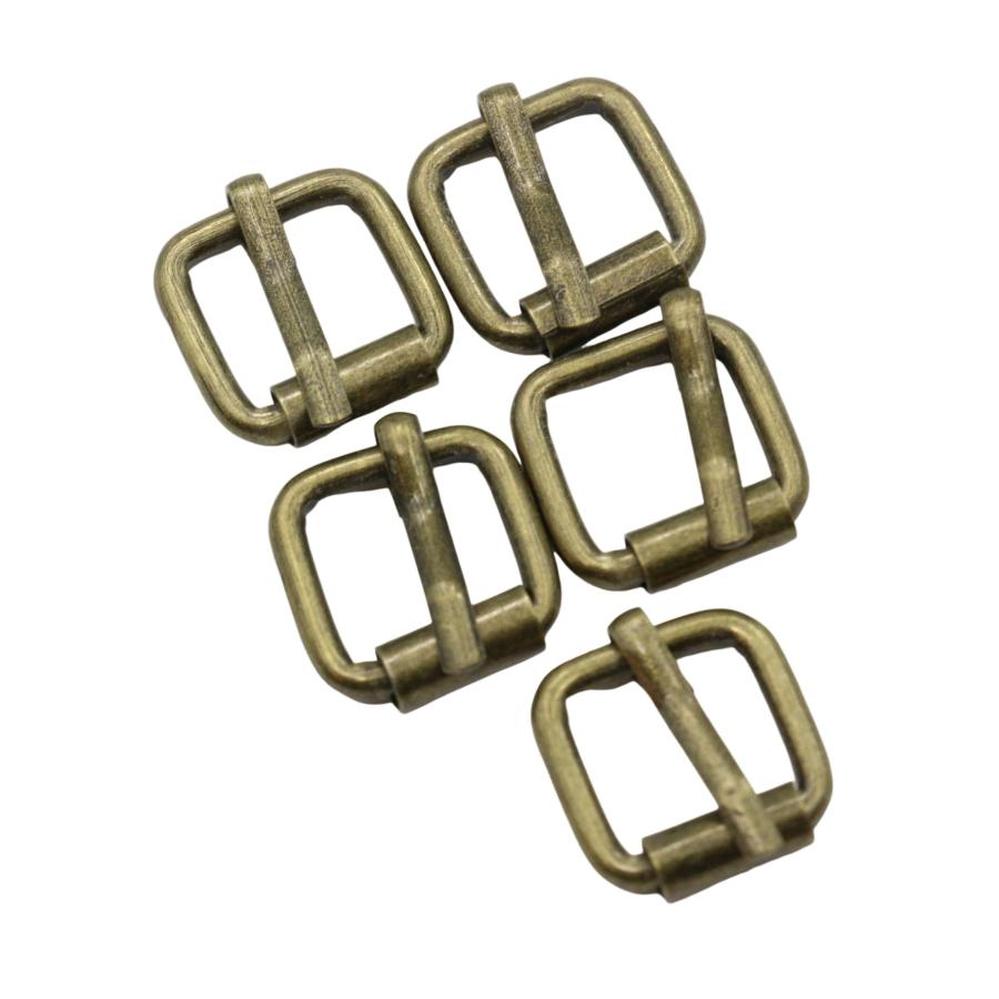 5個] ベルト バックル 内径 10mm メタルバックル バックルのみ