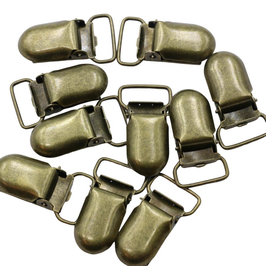10個] フィッシュクリップ 15mm ワンタッチ クリップ 金属 強力 