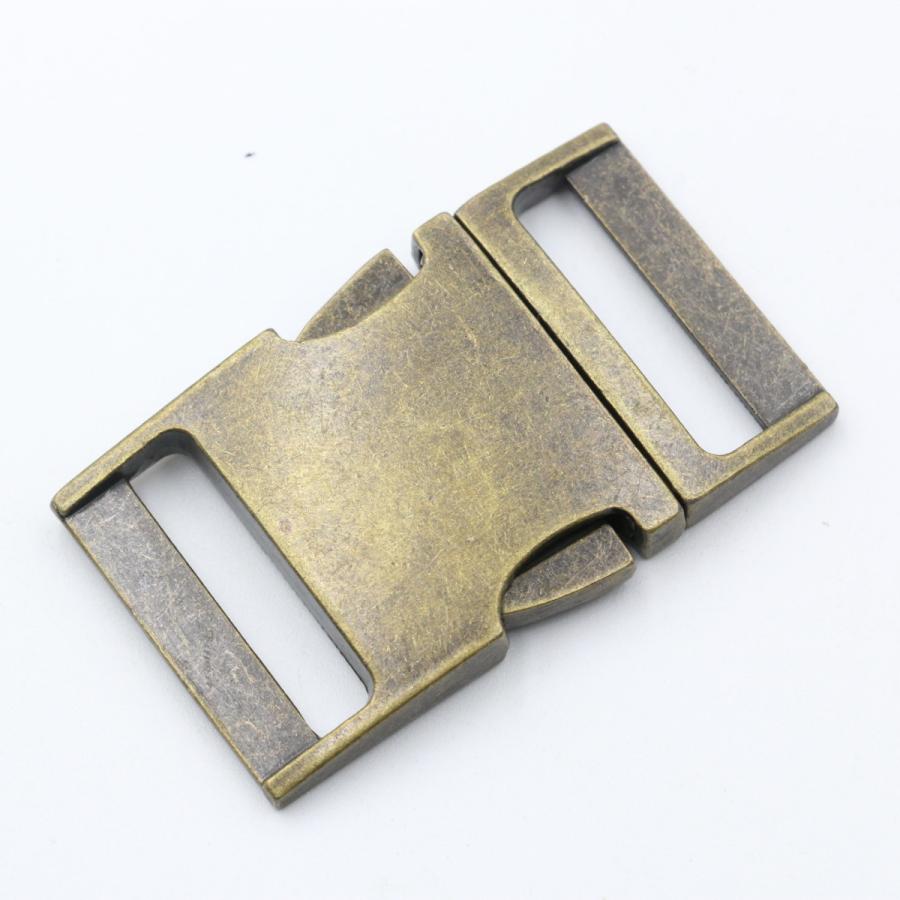 サイドリリースバックル メタルバックル 内径25mm 【66OFF!】