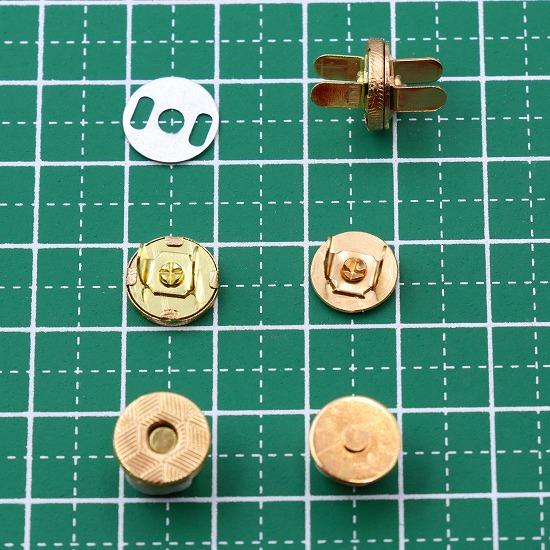 差込式 薄型マグネットホック 10mm 10組セット 全4色｜u2-parts-koubou｜09