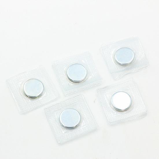 隠しマグネット 5組セット 17mm 強力 後付け 縫い付け 埋め込み タイプ