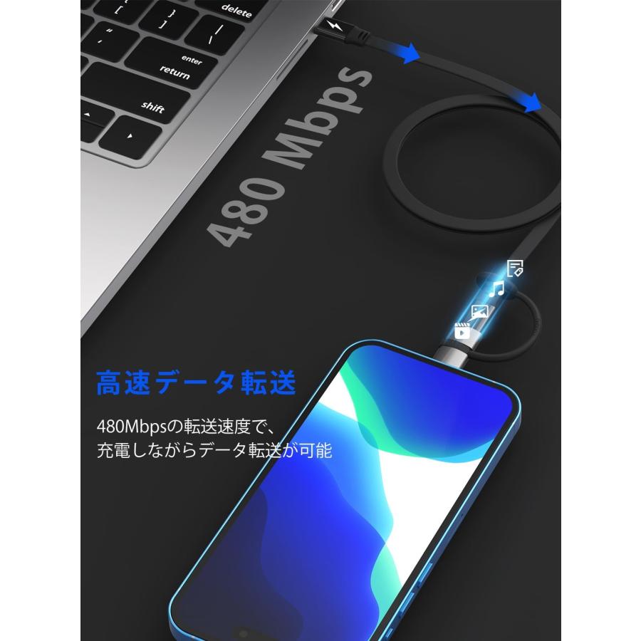 【2個】Typec lightning 変換アダプタ 36W 変換 iphone 変換アダプタ iPhone 14 Pro/13/12/11、iPa｜u2-select-shop｜04