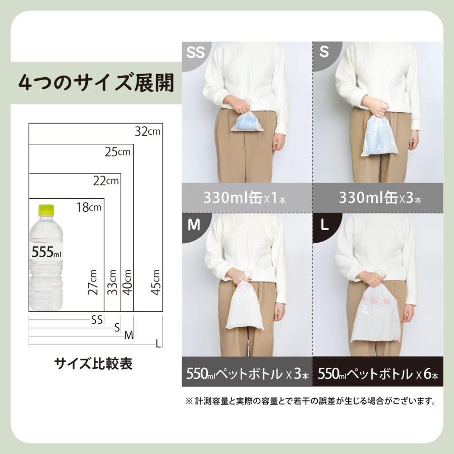 Deefre 防臭袋 生ごみが臭わない袋 Sサイズ 220枚X2個 生ゴミ処理袋 ゴミ袋 厚さ0.02mm 厚くて丈夫 レジ袋 箱入り コンパクトに｜u2-select-shop｜06