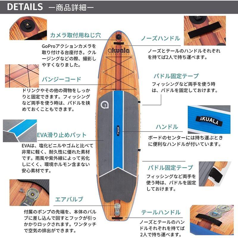 新入荷！ AKUALA(アクアラ) スタンドアップパドルボード 新モデル WINDRIDER 110 インフレータブル サップ サップボード sup 【TMF9099319498】(33087円)
