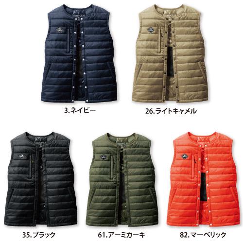 BURTLE バートル 3254 TC500 ダウンベスト 電熱パッドセット BURTLE バートル 3254 TC500 ダウンベスト 電熱パッドセット
