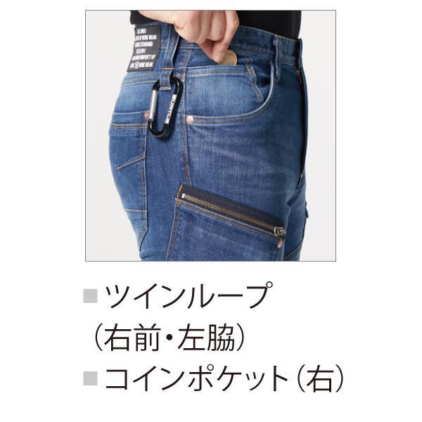 BURTLE（バートル） 5002 新色 ストームブラック カーゴパンツ 作業服