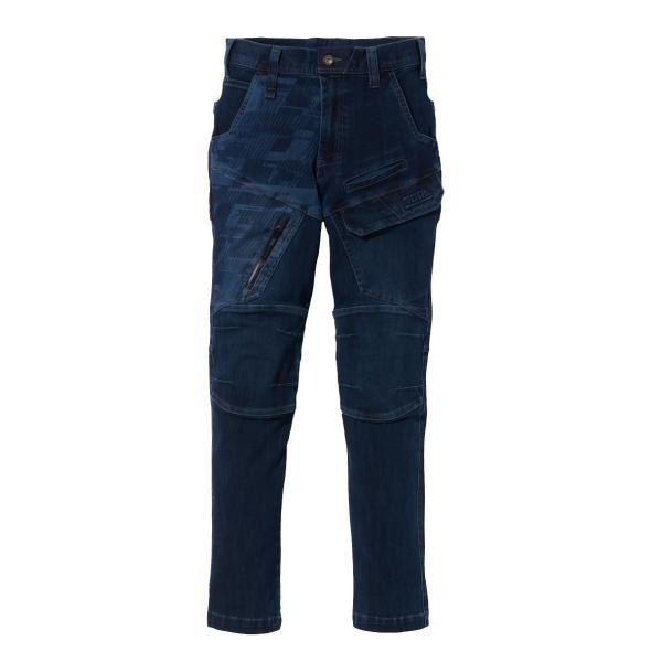 寅壱 TORAICHI 限定 8911-219 LAデニム カーゴパンツ 作業服