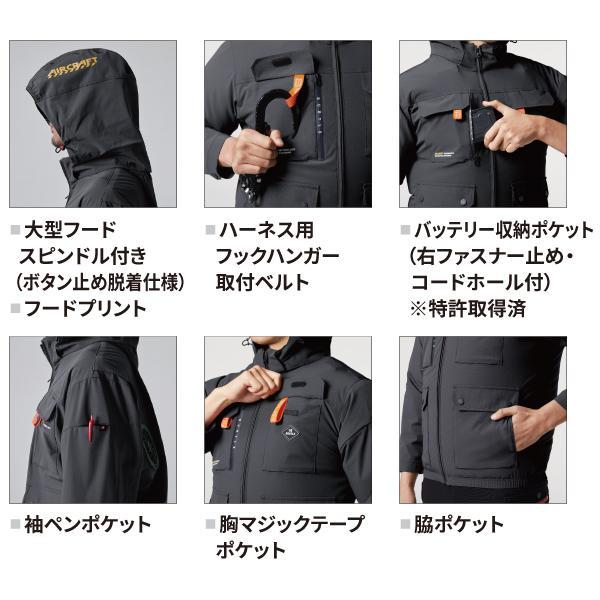 BURTLE（バートル） BURTLE AC2036 AC半袖ブルゾン ユニセックス