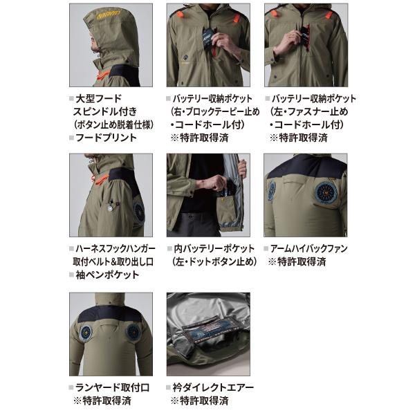 BURTLE バートル AC2086 AC半袖ブルゾン ユニセックス 2025SS 春