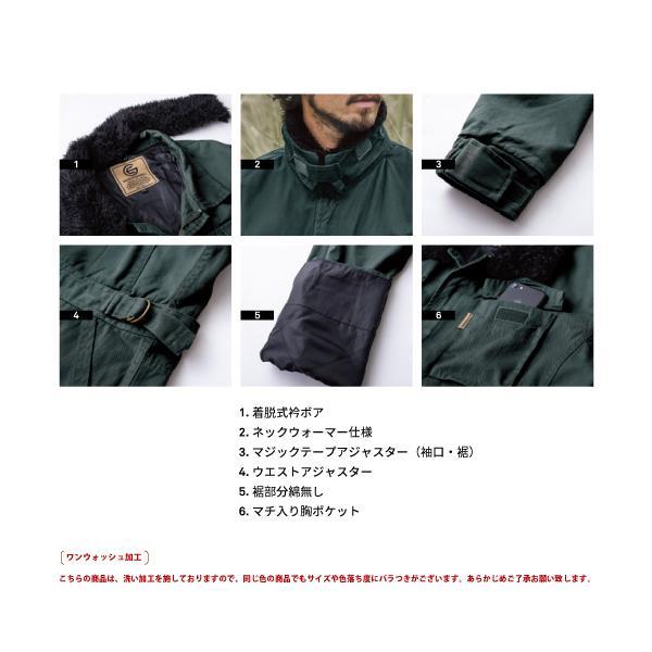 GRACE ENGINEER'S GE-390 SK PRODUCT コットンツイル防寒ツナギ